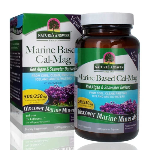 Natures Answer Marine Based Calcium-Magnesium 500/200mg-120 Capsules