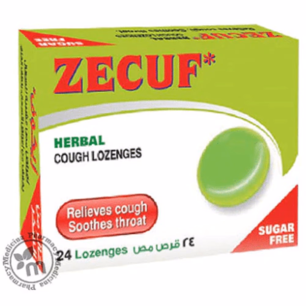 Zecuf Lozenges Herbal Sugar Free 24's 3