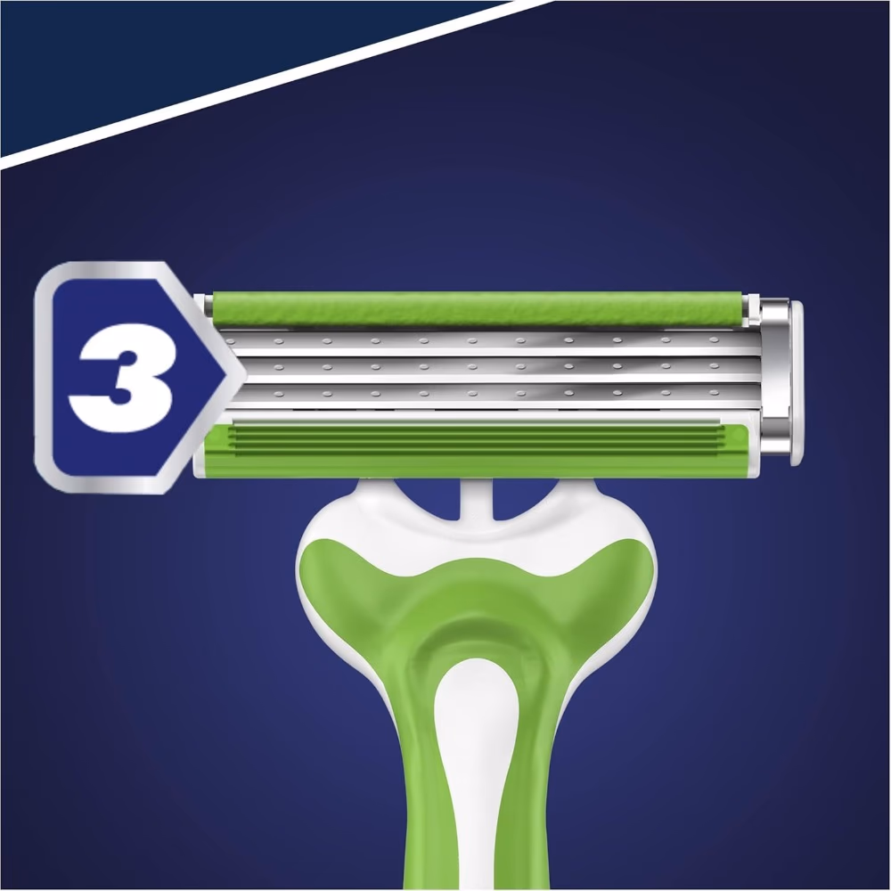 Gillette Blue 3 Sensitive Men Disposable Razors, 6 Count 3