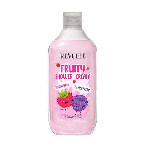 Revuele Fruity Shower Cream with Raspberry &amp; Blackberry 500ml 1