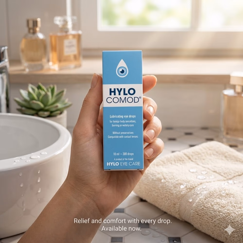 Hylo-Comod Eyedrops 10Ml 3