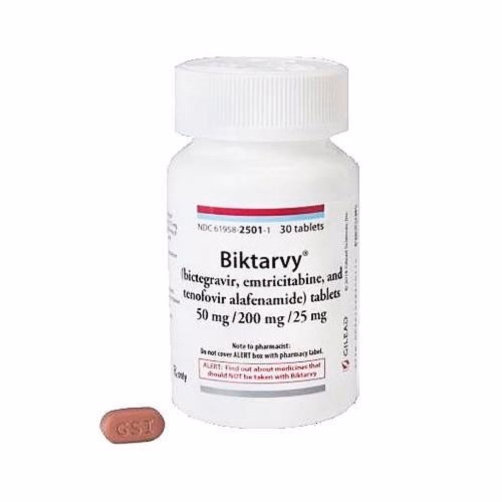 Biktarvy 50mg/200mg/25mg Tablets 30s 1