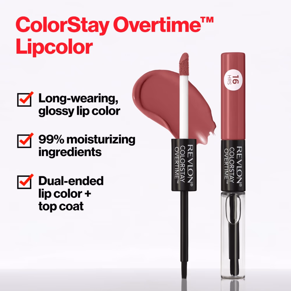 Revlon ColorStay Overtime Lip Color 140 Ultimate Wine 3