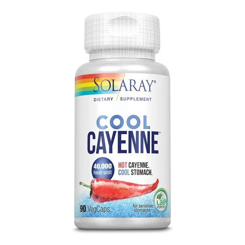 Solaray Cool Cayenne-90 Capsules 1