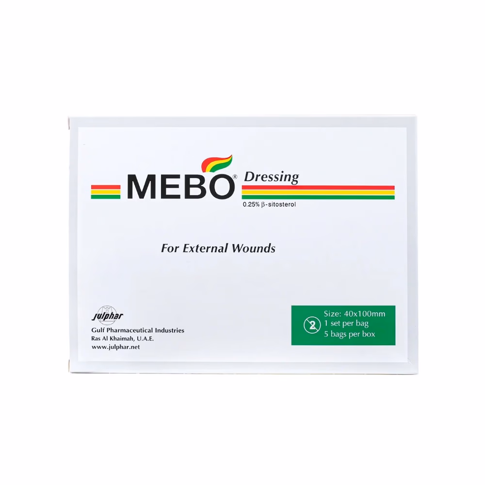 Mebo Wound Dressing 40x100mm 5s 1