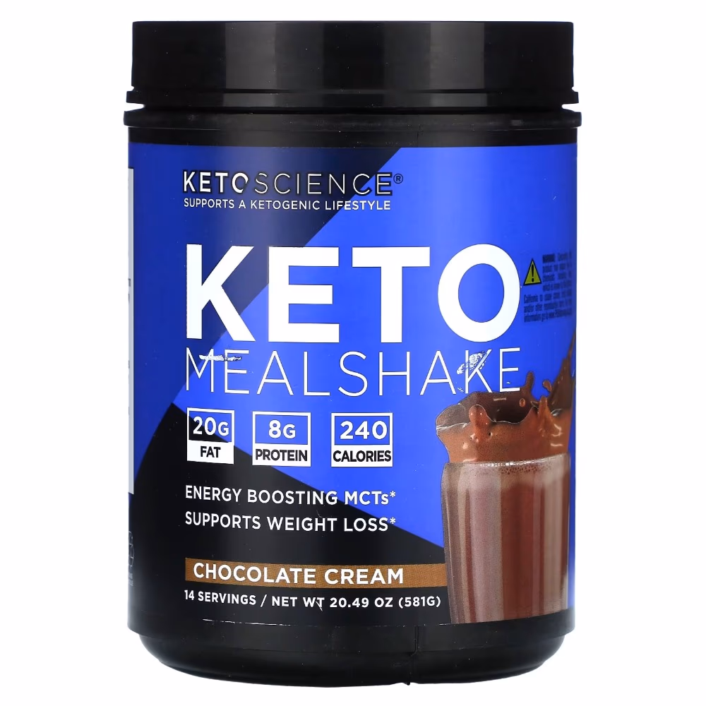 Keto Science Ketogenic Meal Shake 581gm - Chocolate Cream Flavor 1
