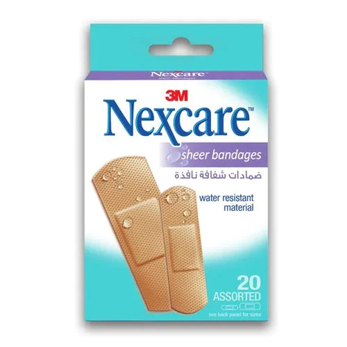 3M Nexcare Sheer Bandages - Assorted Size - 20 Bandages 1