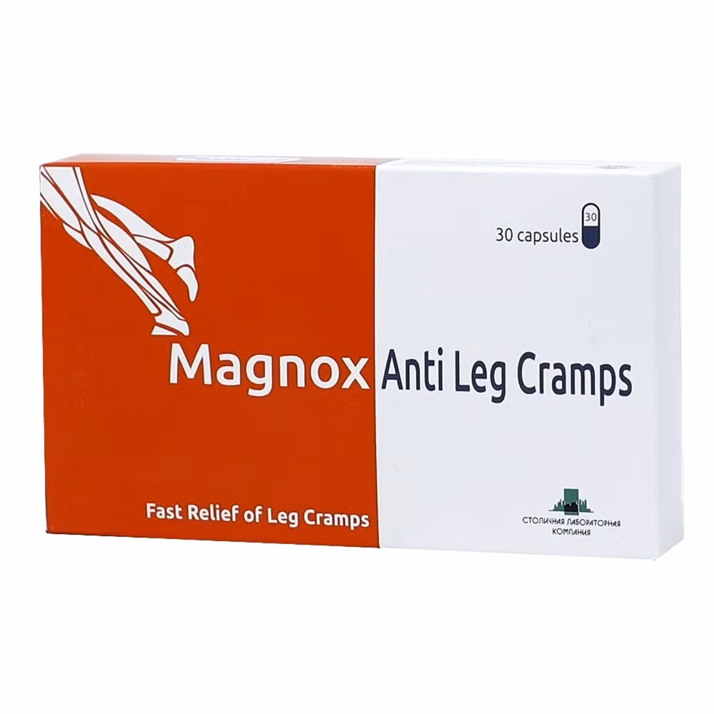 MAGNOX Anti Leg Cramps 30 Capsules 1