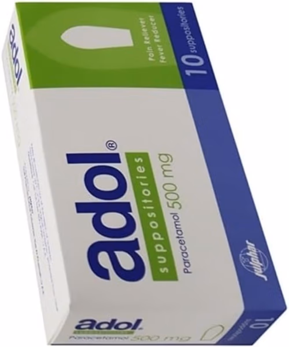 Adol 500mg - 10 Suppositories 4