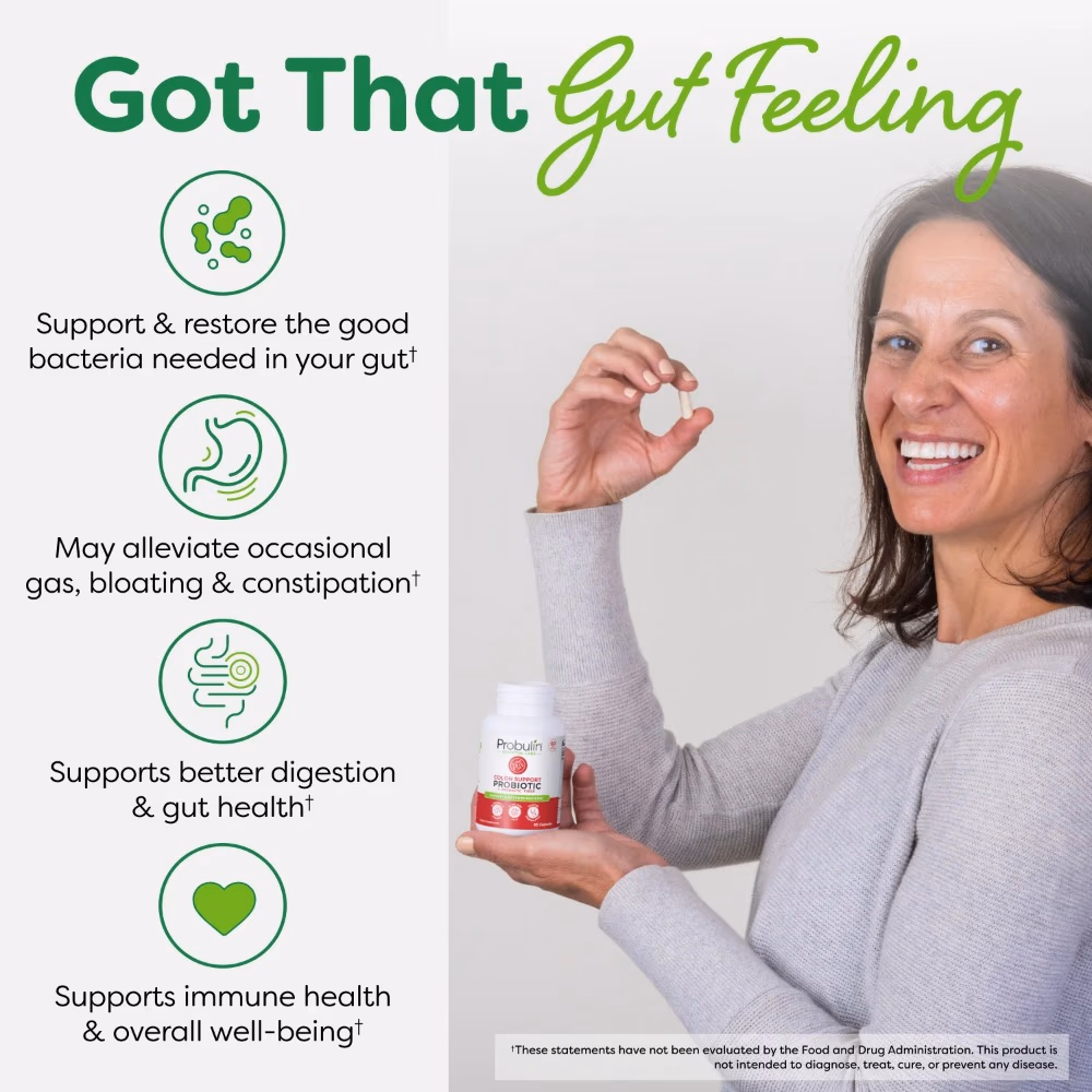 Probulin Colon Support Probiotic 30 Capsules 3