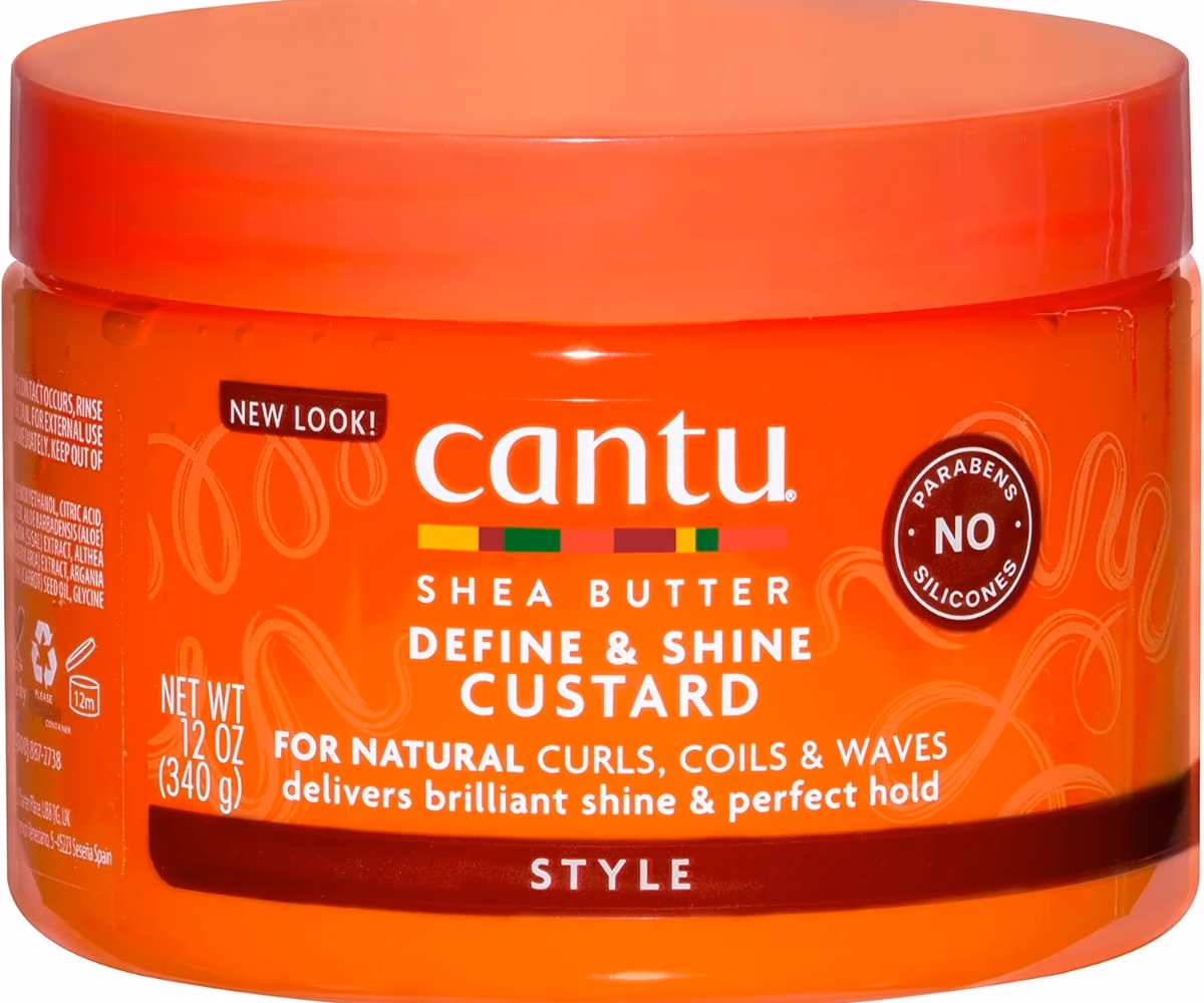 Cantu Shea Butter Define & Shine Custard 340g 1
