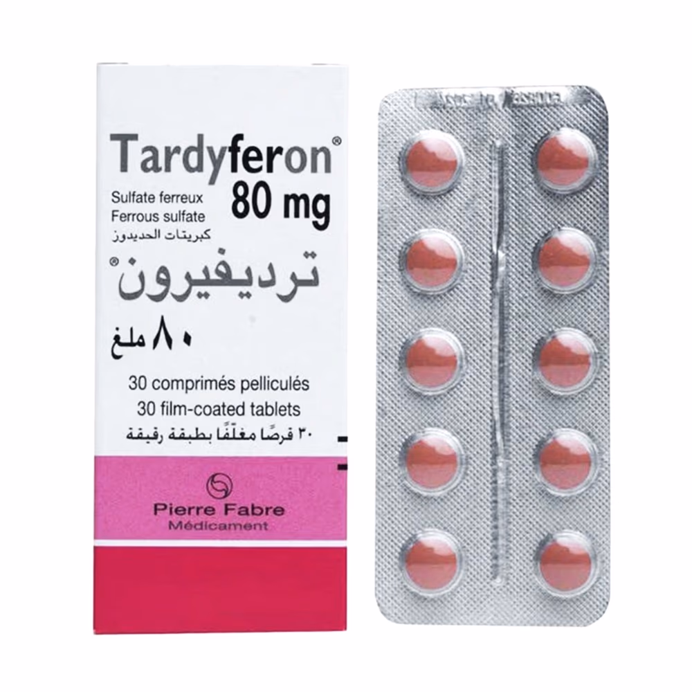 Tardyferon 80mg Tablets 30s 1