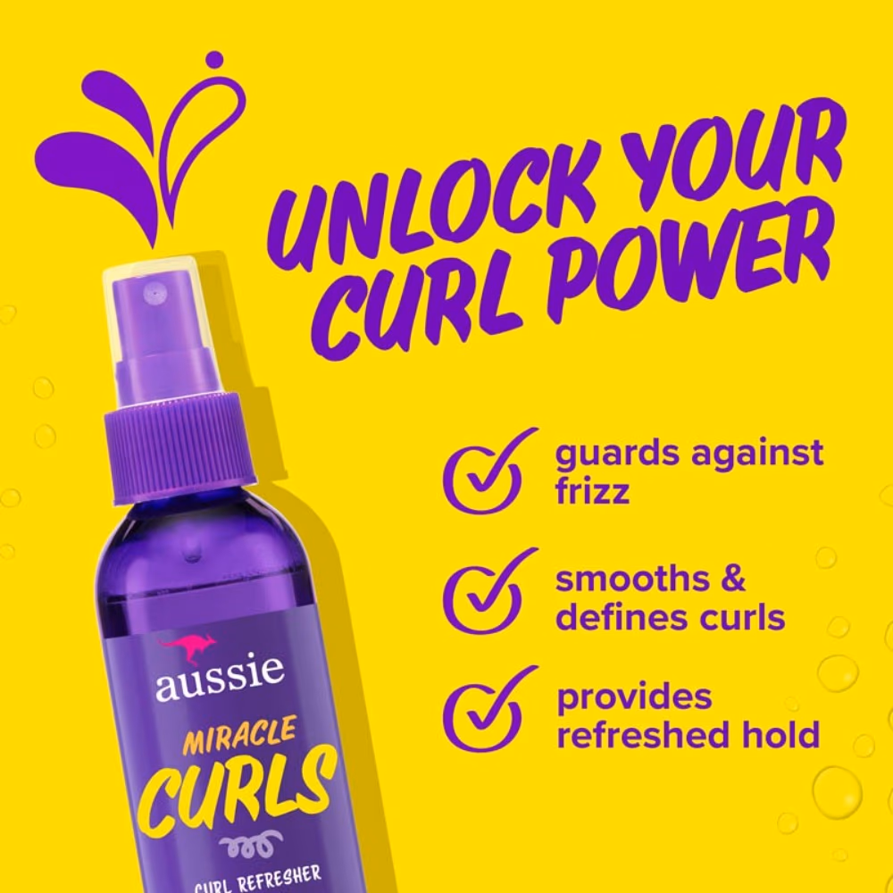 Aussie Miracle Curls Curl Refresher Spray 170Ml 5
