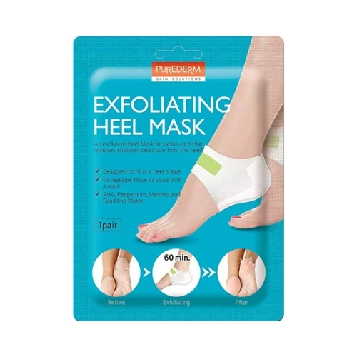 Puredrem Exfoliating Heel Mask 1 Pair 1