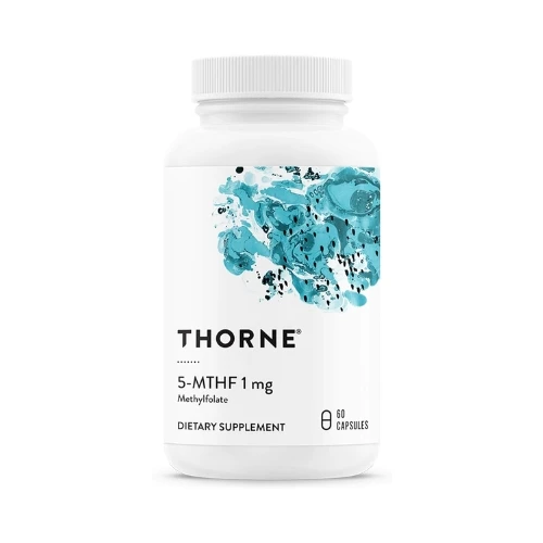 Thorne 5-MTHF 1mg - Methylfolate 60 Capsules