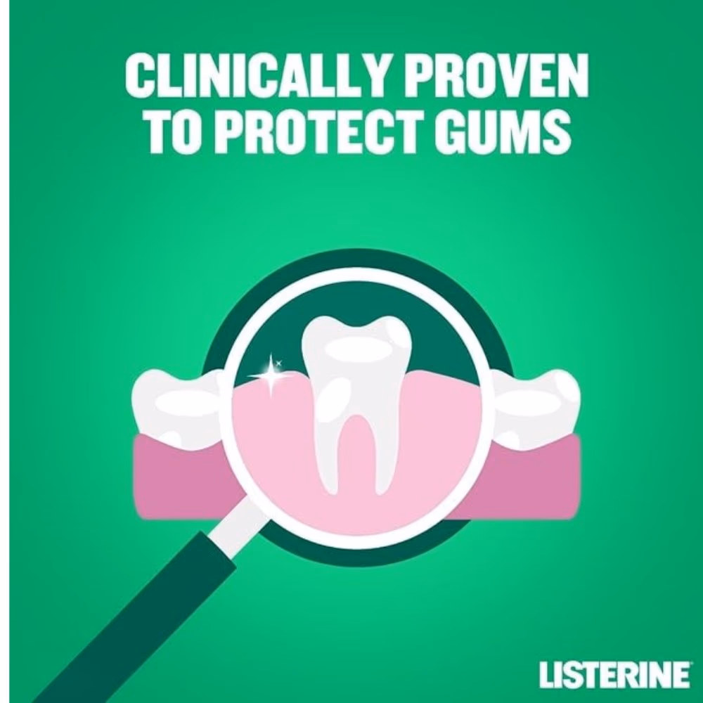 Listerine Total Care Gum Protect Mouthwash 500ml 3