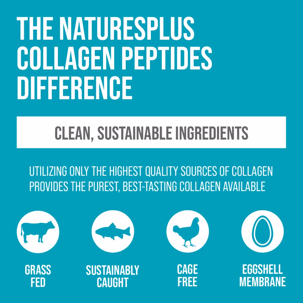 Nature Plus Collagen Peptides Capsules 120 S 4