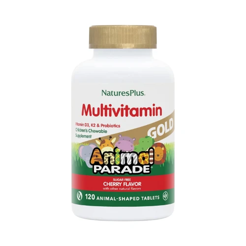 Natures Plus Animal Parade Multi Gold Cherry Tablet 120s