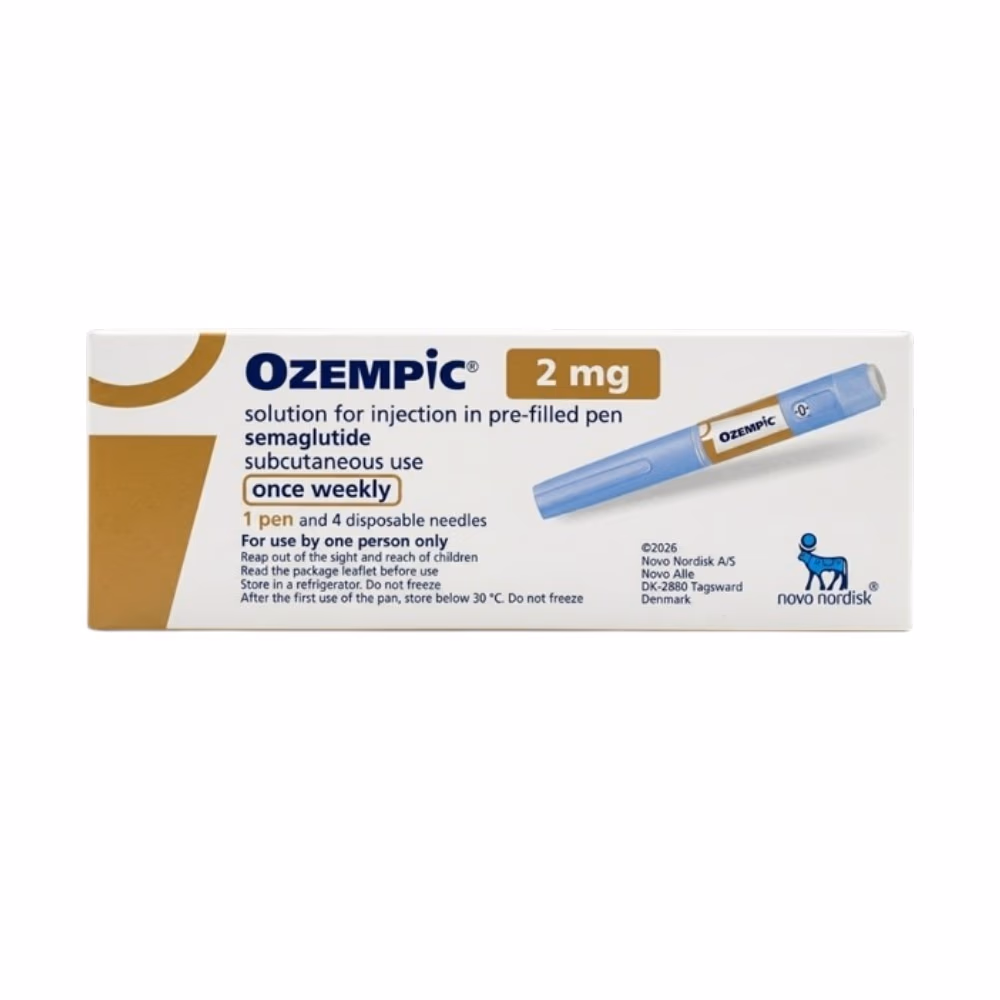 Ozempic Semaglutide 2mg Solution For Injection In Pre-Filled Pen