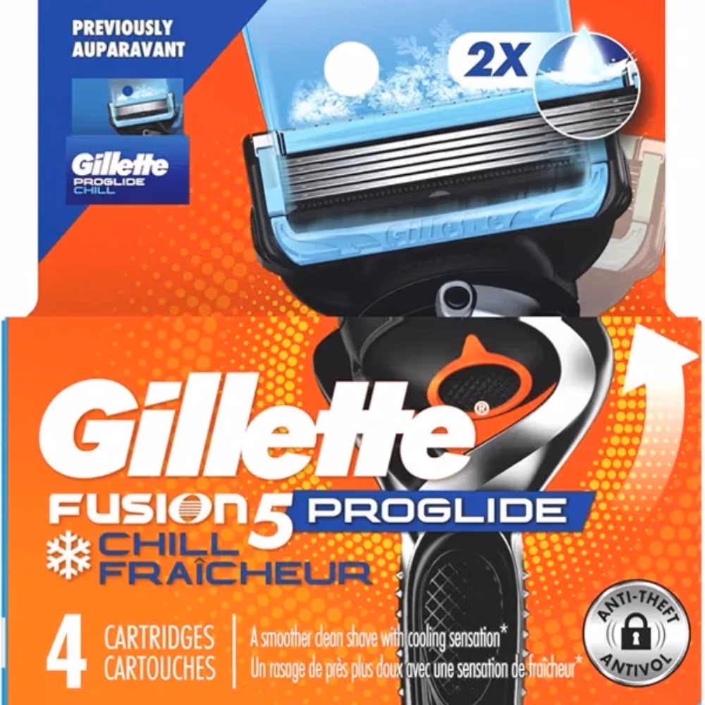 Gillette Fusion5 ProGlide Catridges 4s 1