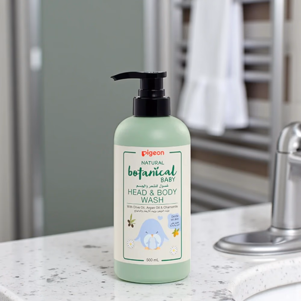 Pigeon Botanical Baby Head & Body Wash 500ML