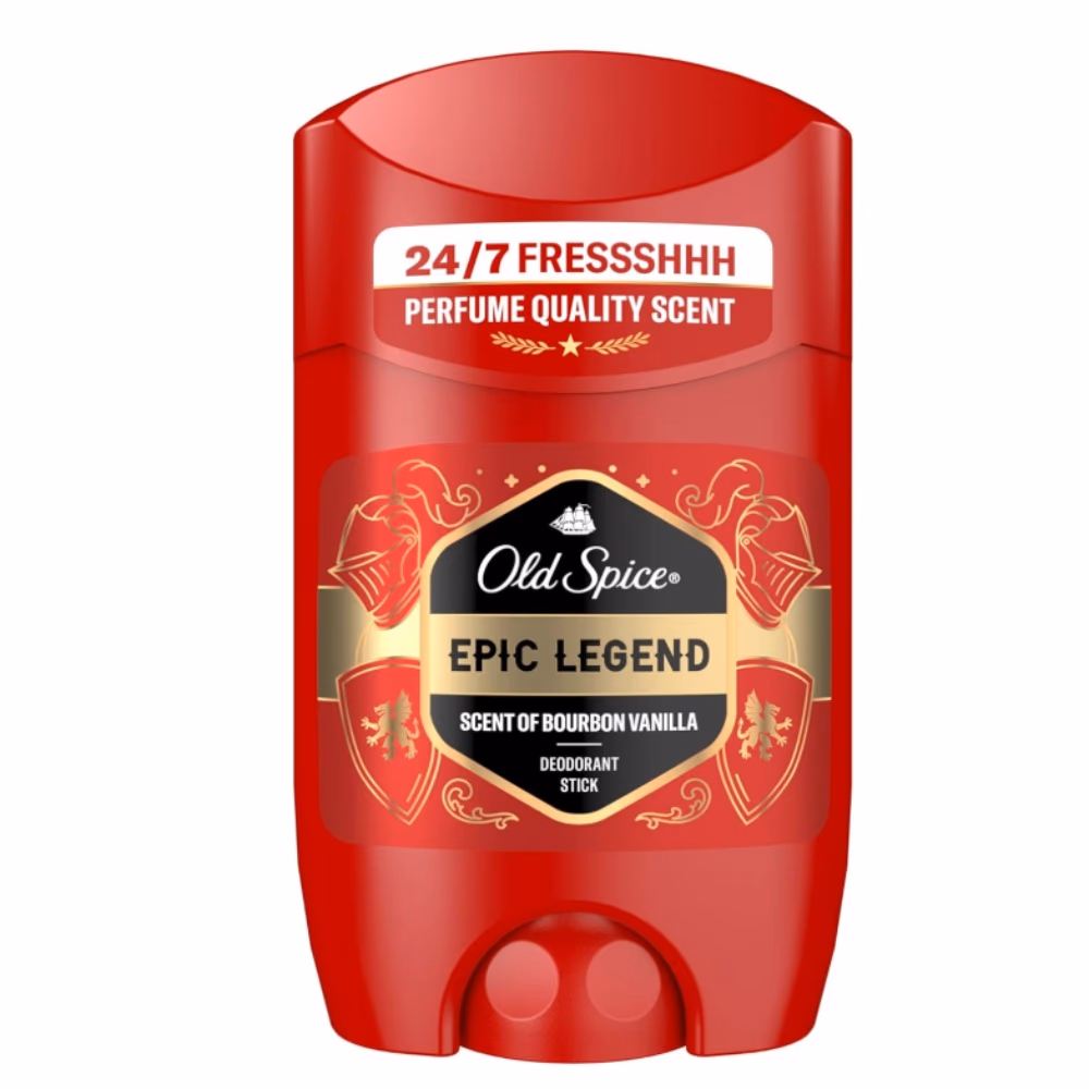 Old Spice Epic Legend Deodorant Stick Bourbon Vanilla 50ml