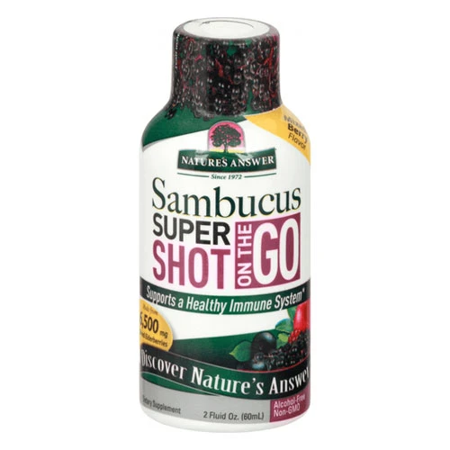 Natures Answer Sambucus 6500mg Super Shot 60ml 1