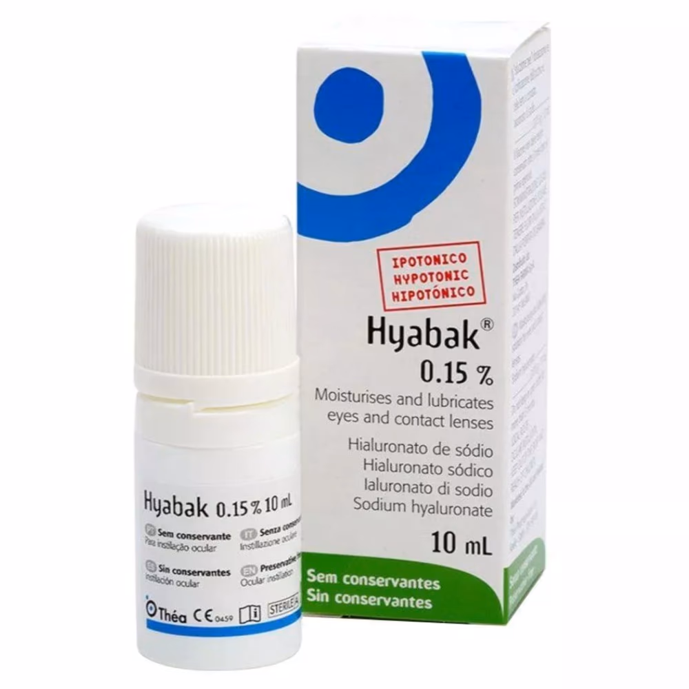 Hyabak 0.15% Eye Solution 10ml 1