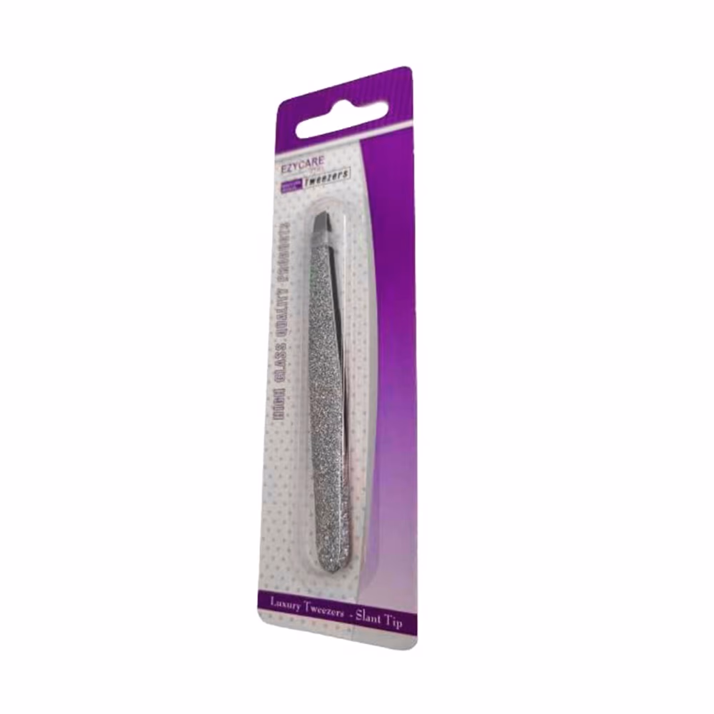 EzyCare Classic Tweezers – Precision Slant Tip for Hair Removal