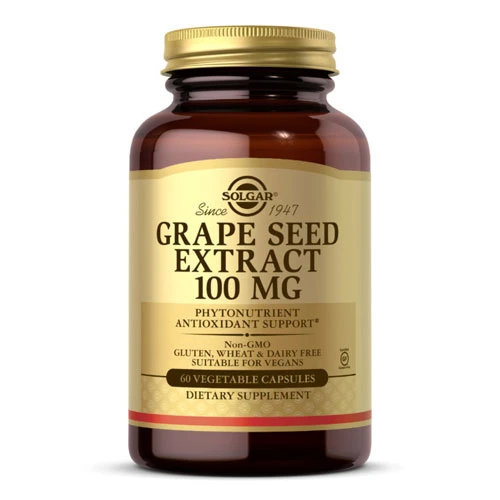 Solgar Grape Seed Extract 100mg 60 Veg Caps 1