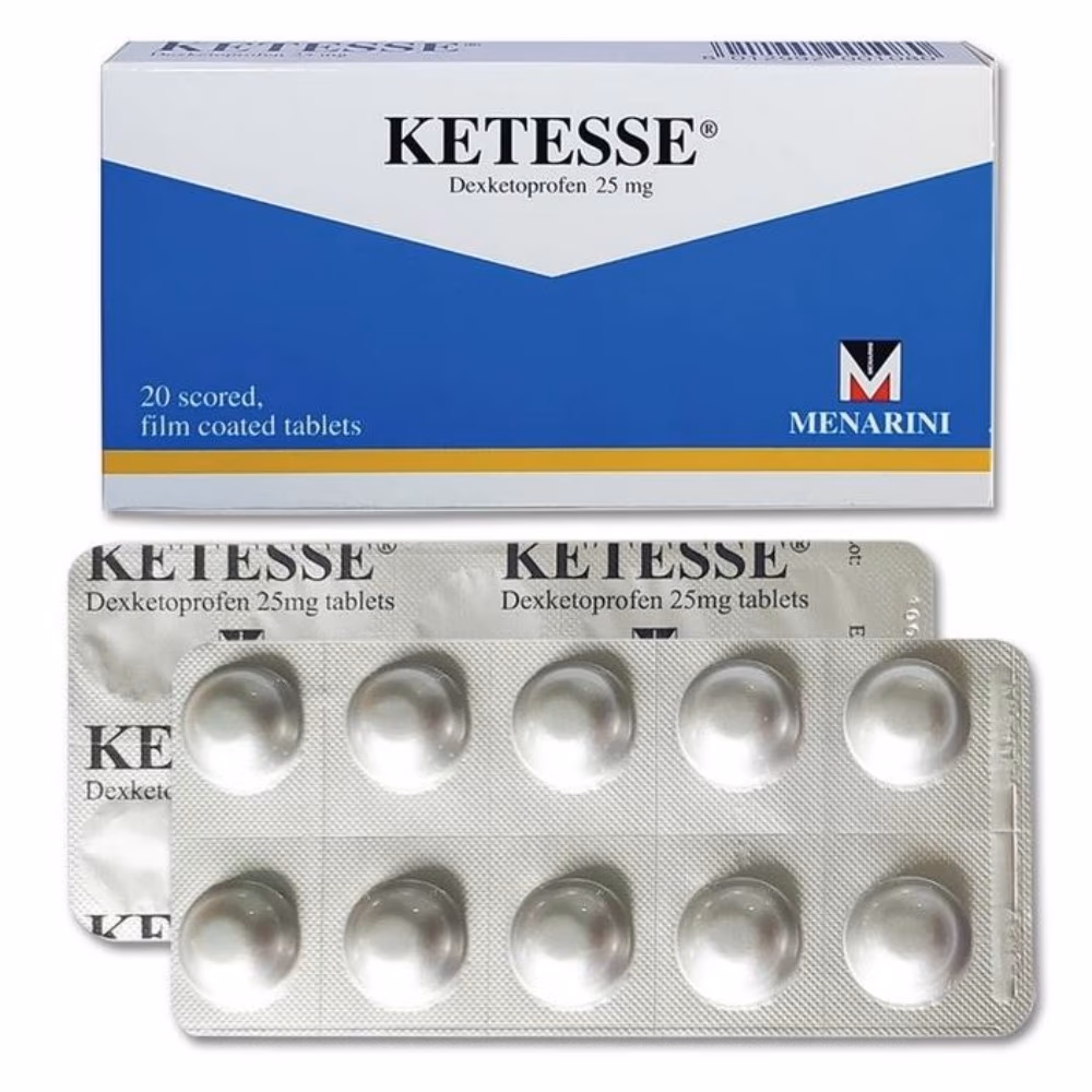 Ketesse 25Mg Tablets 20S 3