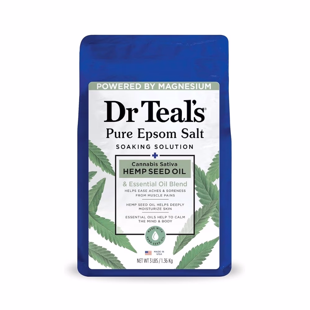 Dr Teals Hemp Seed Oil Epsom Salt 1.36kg