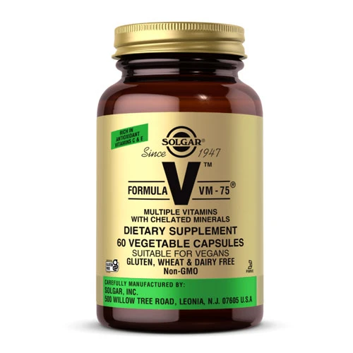 Solgar VM-75 Vitamin -60 Capsules 1