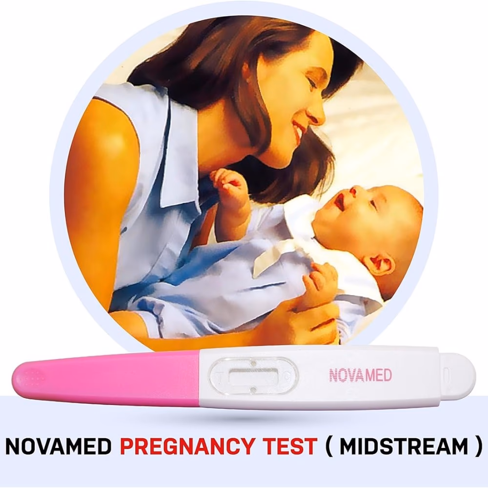 Novamed Midstream One Step Pregnancy Test 1's 3
