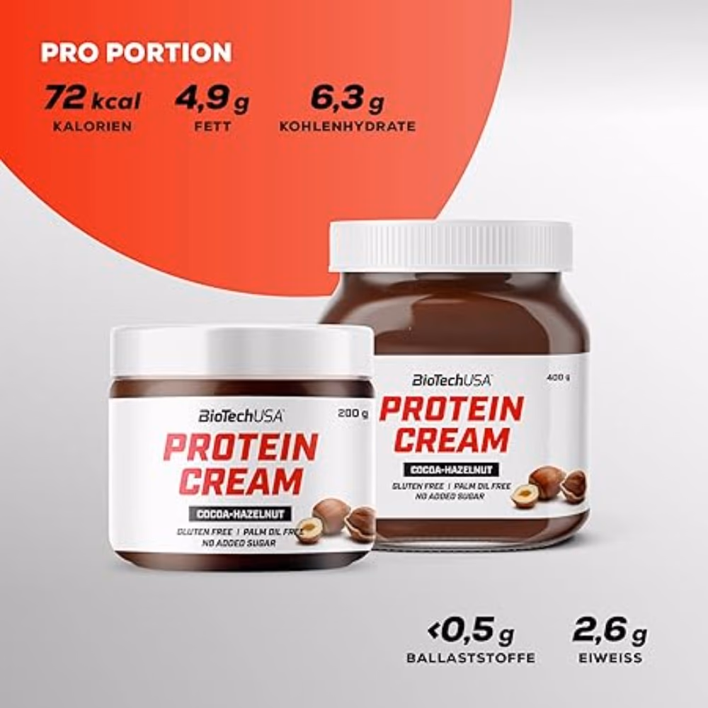 BioTechUSA Protein Cream Coconut Hazelnut 200g: Protein-Rich Spread with No Added Sugar 3