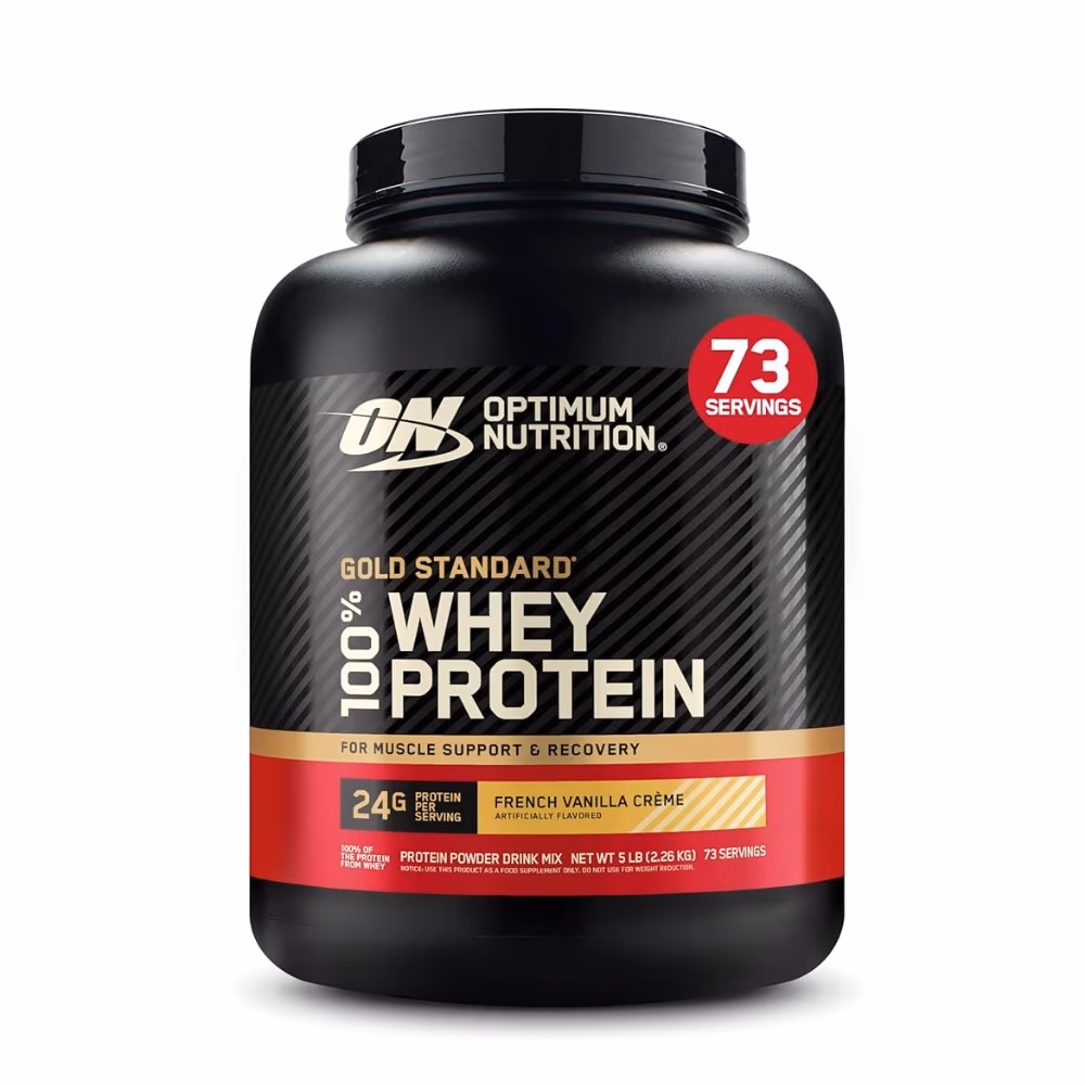 Optimum Nutrition 100% Gold Standard Whey Protein French Vanilla 5LB 2