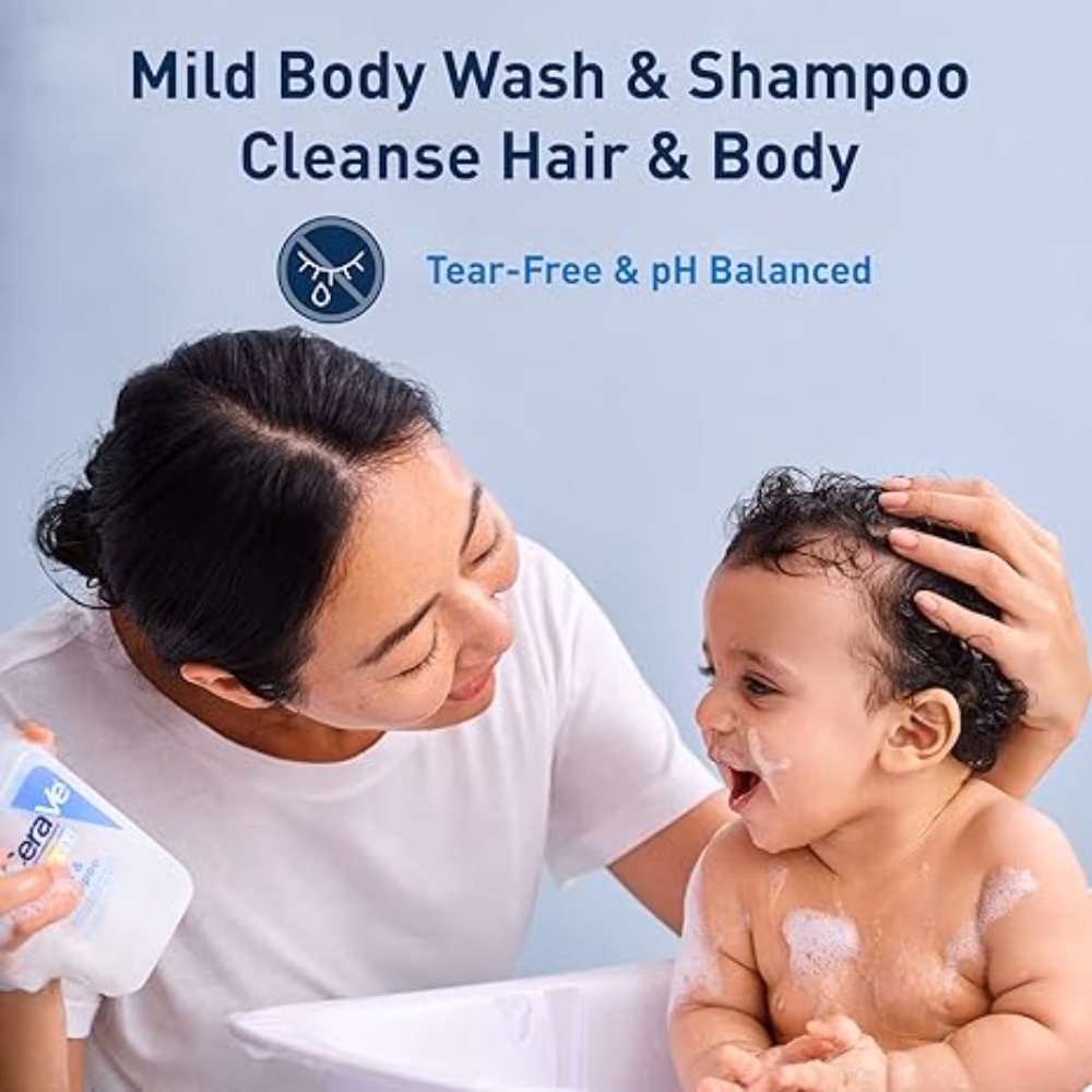 CeraVe Baby Wash and Shampoo 237ml 2
