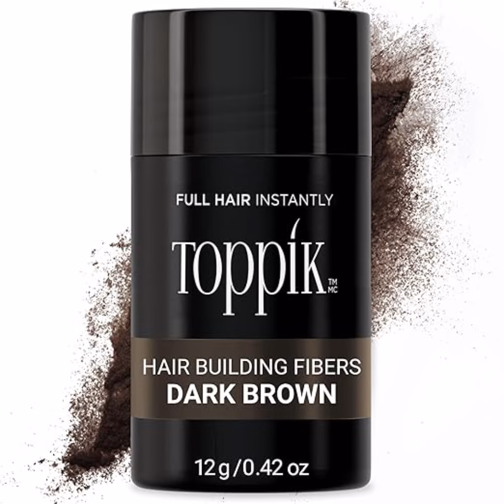 Toppik Hair Building Fibers - DarkBrown 12g 1