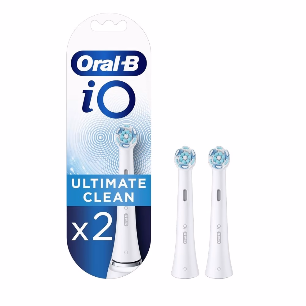 Braun Oral B iO Ultimate Clean Brush Head White 2s