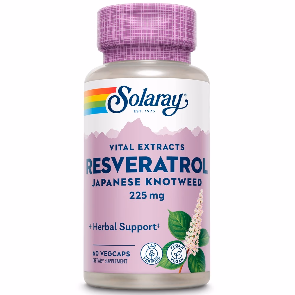 Solaray Resveratrol 75mg-60 Capsules 1
