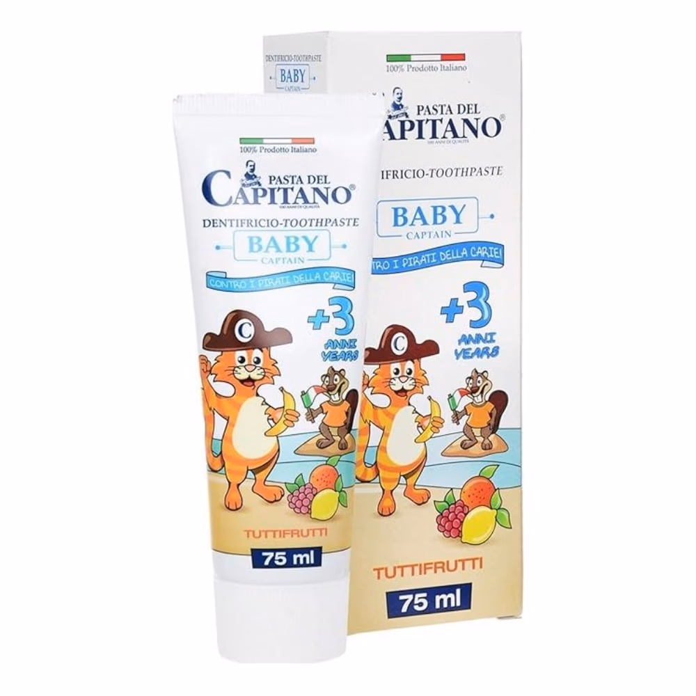 Capitano Toothpaste Baby 3+ Tutti Frutti 75ml  1
