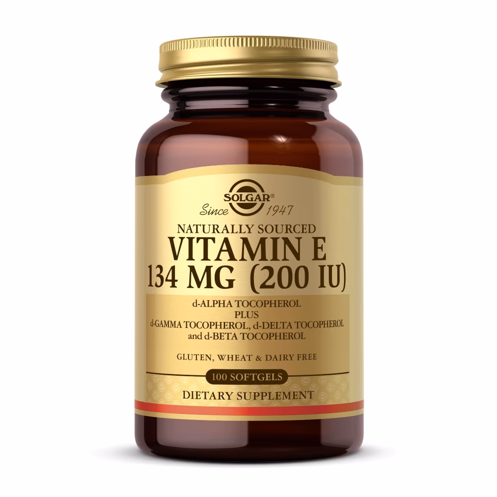 Solgar Vitamin E 200IU D Alpha Plus- 100 Softgels