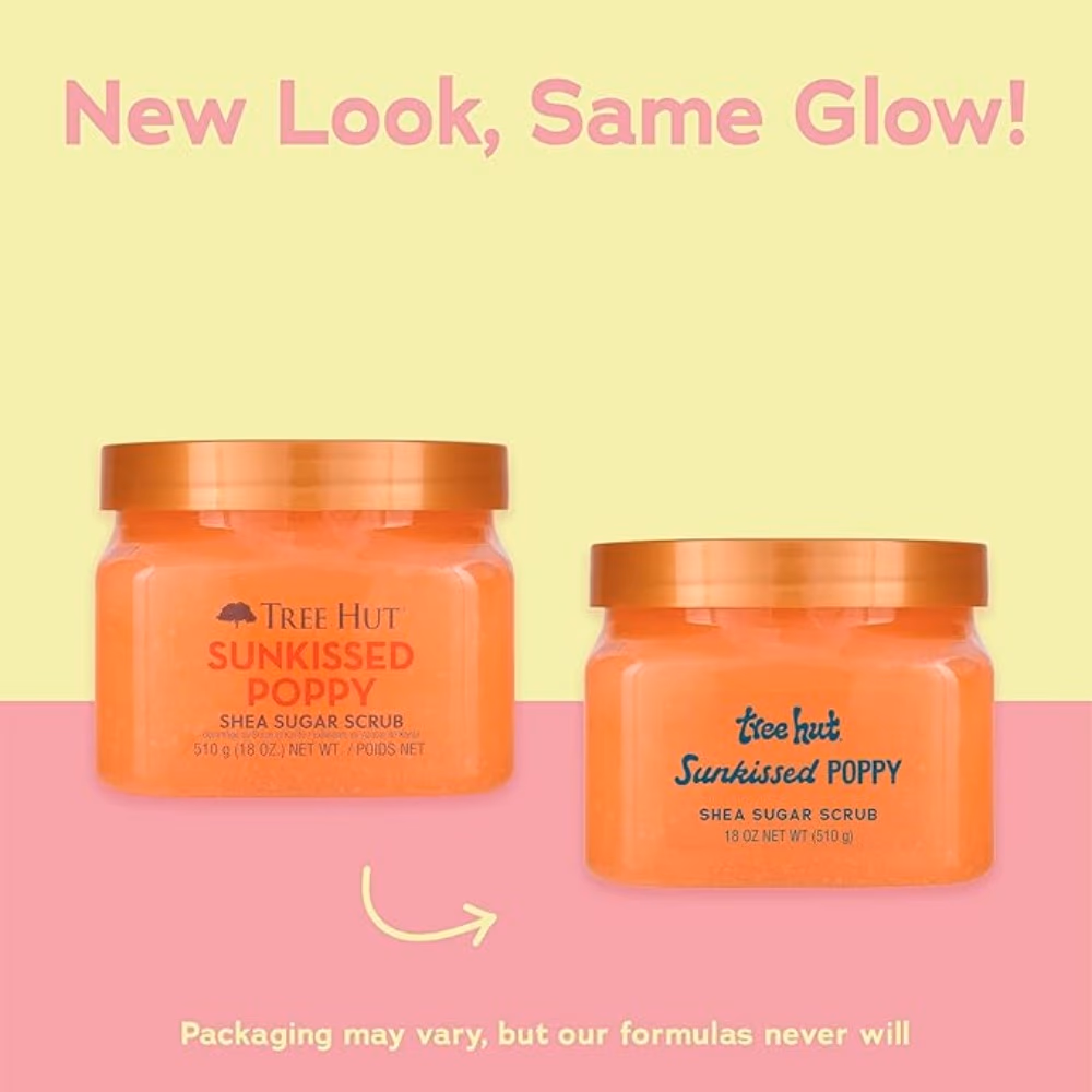 Tree Hut Sunkissed Poppy Shea Sugar Scrub (510g) 5