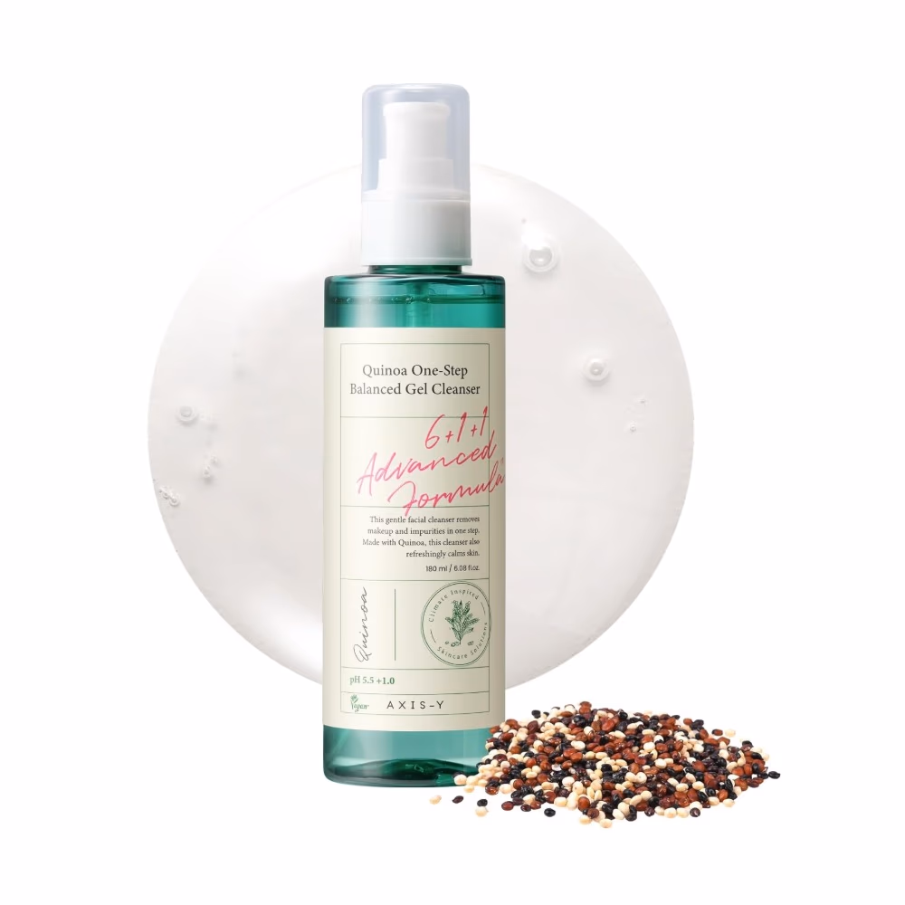Axis-Y Quinoa One-Step Balanced Gel Cleanser 180ml