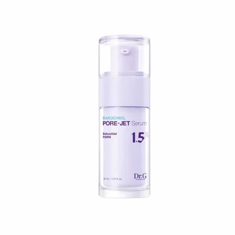 Dr.G Bakuchiol Pore-Jet Serum 30ml – 1.5% Bakuchiol & PDRN | Pore Tightening & Firming Serum for Sensitive Skin