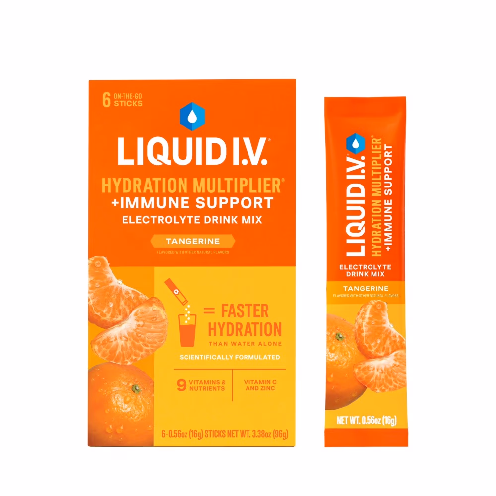 Liquid I.V. Hydration Multiplier 6 Pack Tangerine
