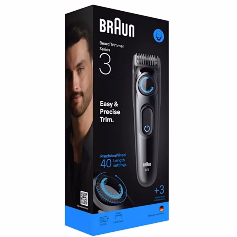 Braun Series 3 Beard Trimmer Black BT3520 1