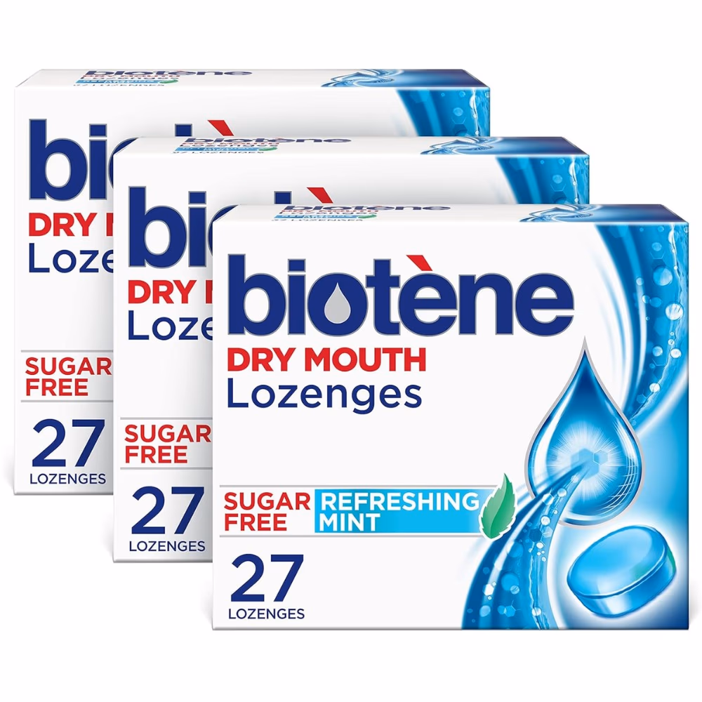Biotene Dry Mouth Lozenges Refreshing Mint -27 Counts 1