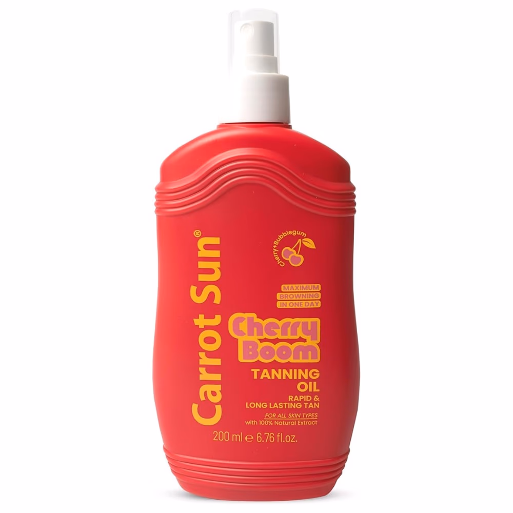 Carrotsun Cherry Boom Tanning Oil 200ml 1