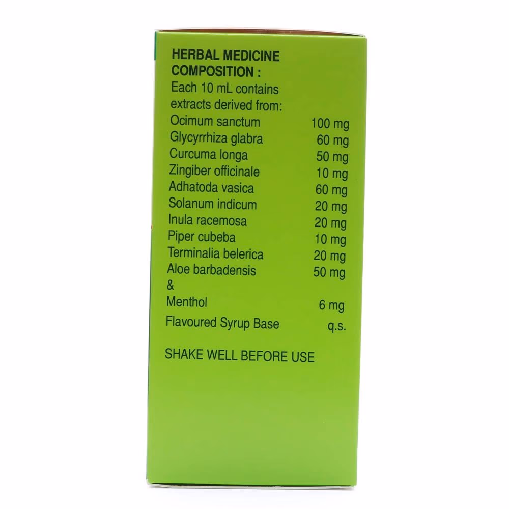 Zecuf Herbal Cough Syrup 100ml 2